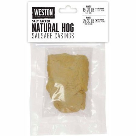 WESTON BRANDS Natural Hog Casing 3 oz for 15-20 lbs 19-0301-W